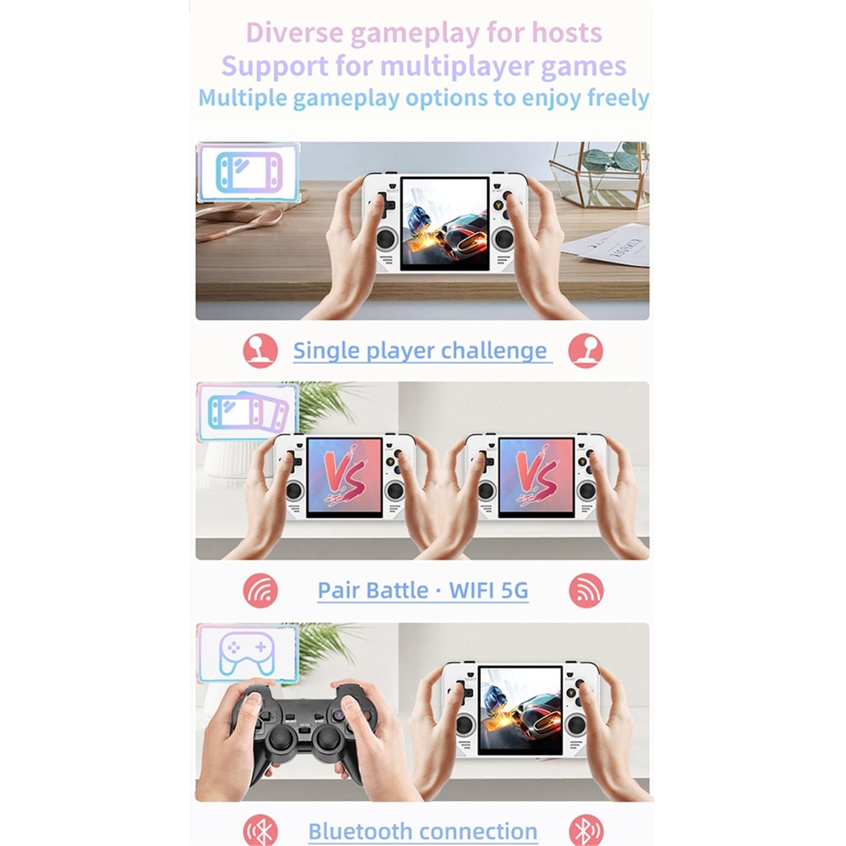Open Source Retro Game Console 4 Inch - Punctual- RGB30 Retro Handheld Game Console