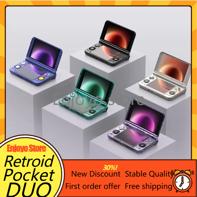 Android Retro Gaming Handheld Oled - New Retroid Pocket Duo Retro Game