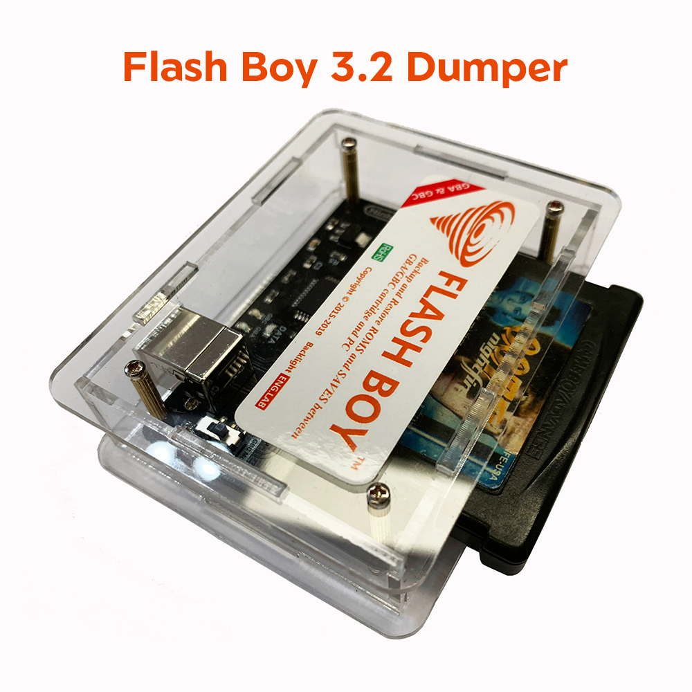 Gameboy Cartridge Flasher Dumper - Flash Boy 3.2 Cyclone Dumper For