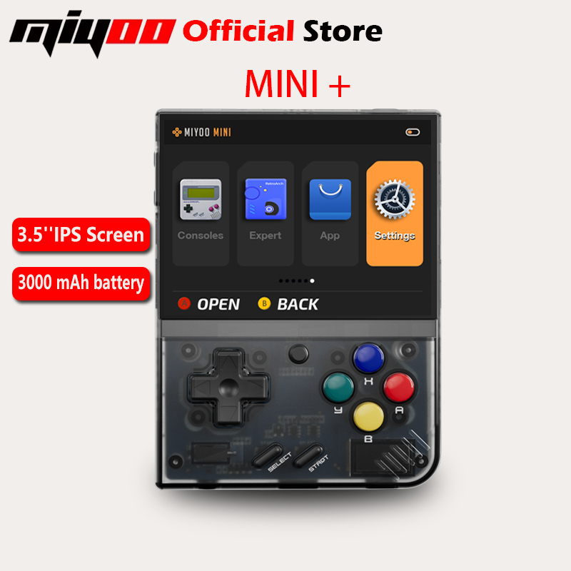Retro Handheld Console Linux Ips Screen - MIYOO Mini Plus Portable Retro Handheld