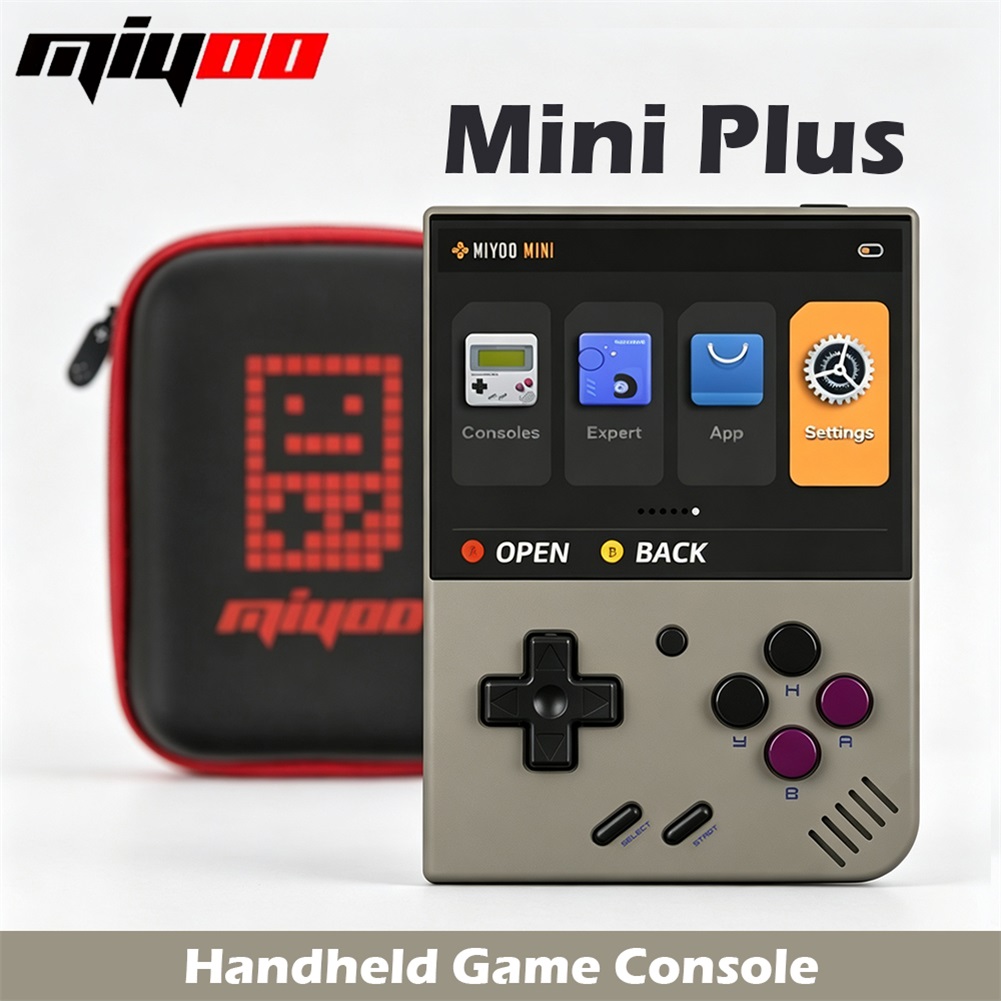 Retro Handheld Console Linux Ips Screen - MIYOO Mini Plus Handheld Game Console
