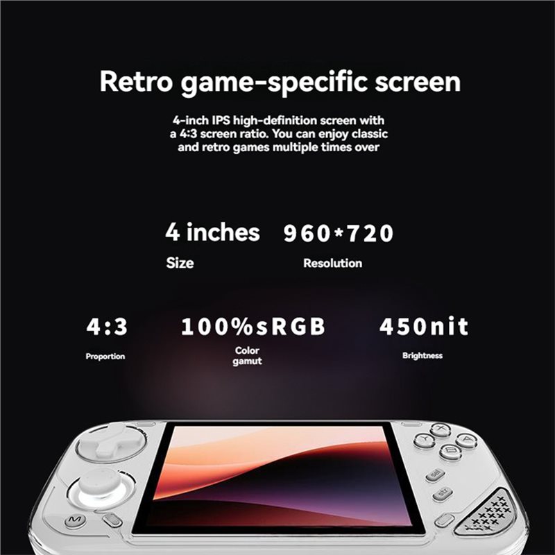 2026 New-Handheld Game Console - đánh giá và giá Open Source Retro Game Console 4 Inch