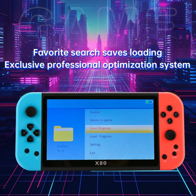 X80 Retro Handheld Game Player - đánh giá và giá Retro Game Console Hdmi Tv Output