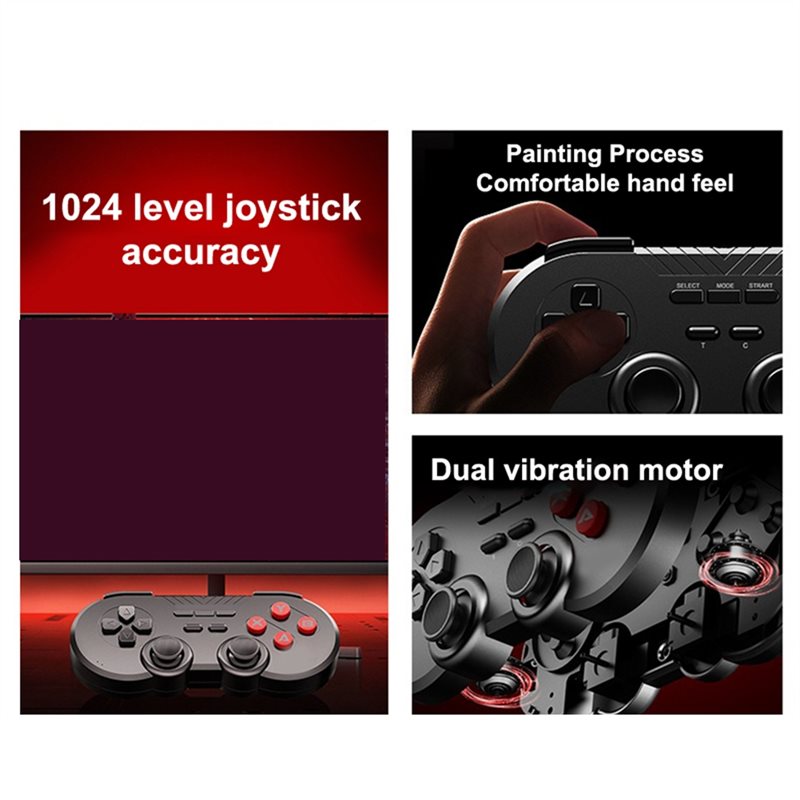Y44A Wireless Retro Game Contr - đánh giá và giá Wireless Retro Controller Bluetooth Gamepad