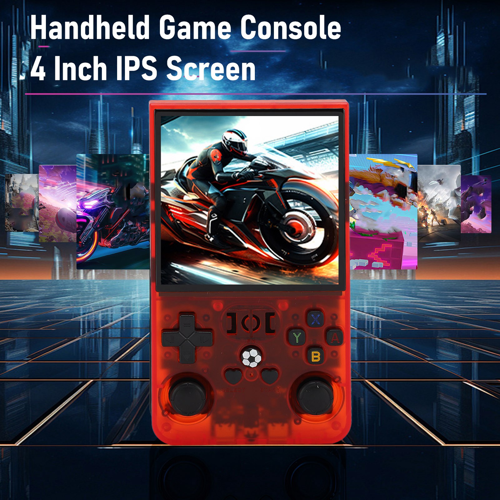 Portable Game Console 720x720  - đánh giá và giá Open Source Retro Game Console 4 Inch