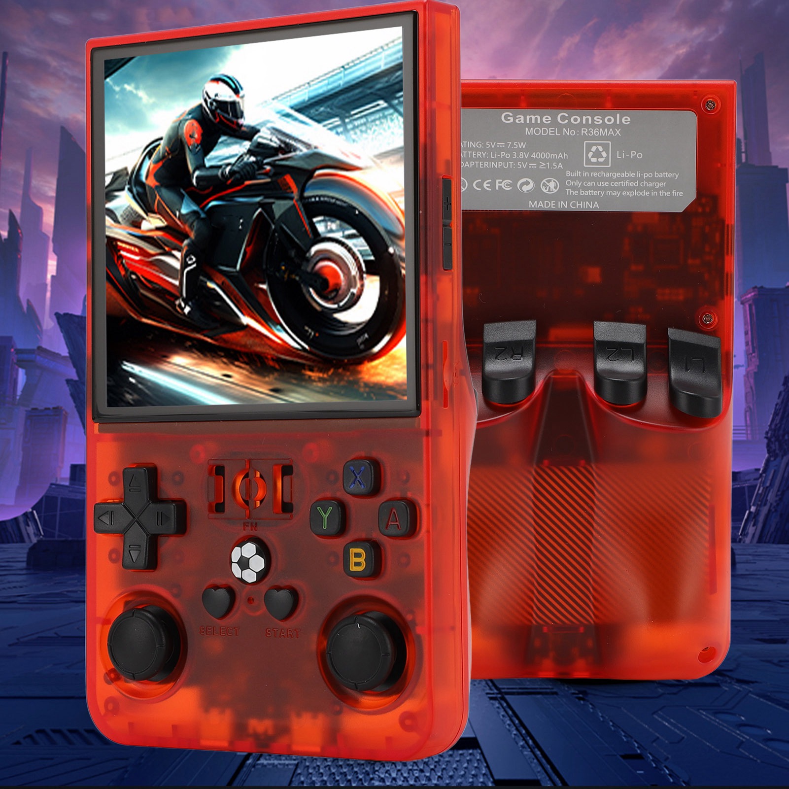 Portable Game Console 720x720  - đánh giá và giá Open Source Retro Game Console 4 Inch