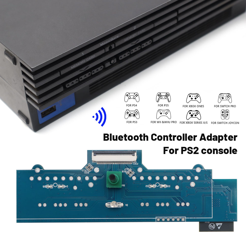 Retro Receiver For PS2 Fat Blu - đánh giá và giá Wireless Retro Controller Bluetooth Gamepad