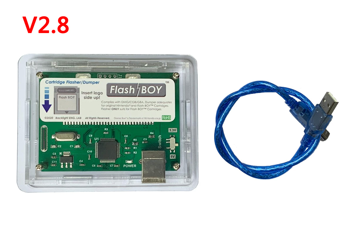 Flash Boy 3.2 Cyclone Dumper F - đánh giá và giá Gameboy Cartridge Flasher Dumper