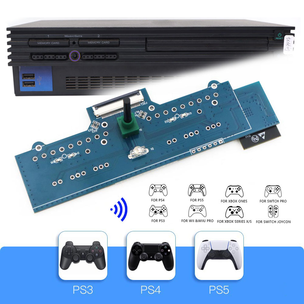 For PS2 Fat Internal iBlueCont - đánh giá và giá Wireless Retro Controller Bluetooth Gamepad