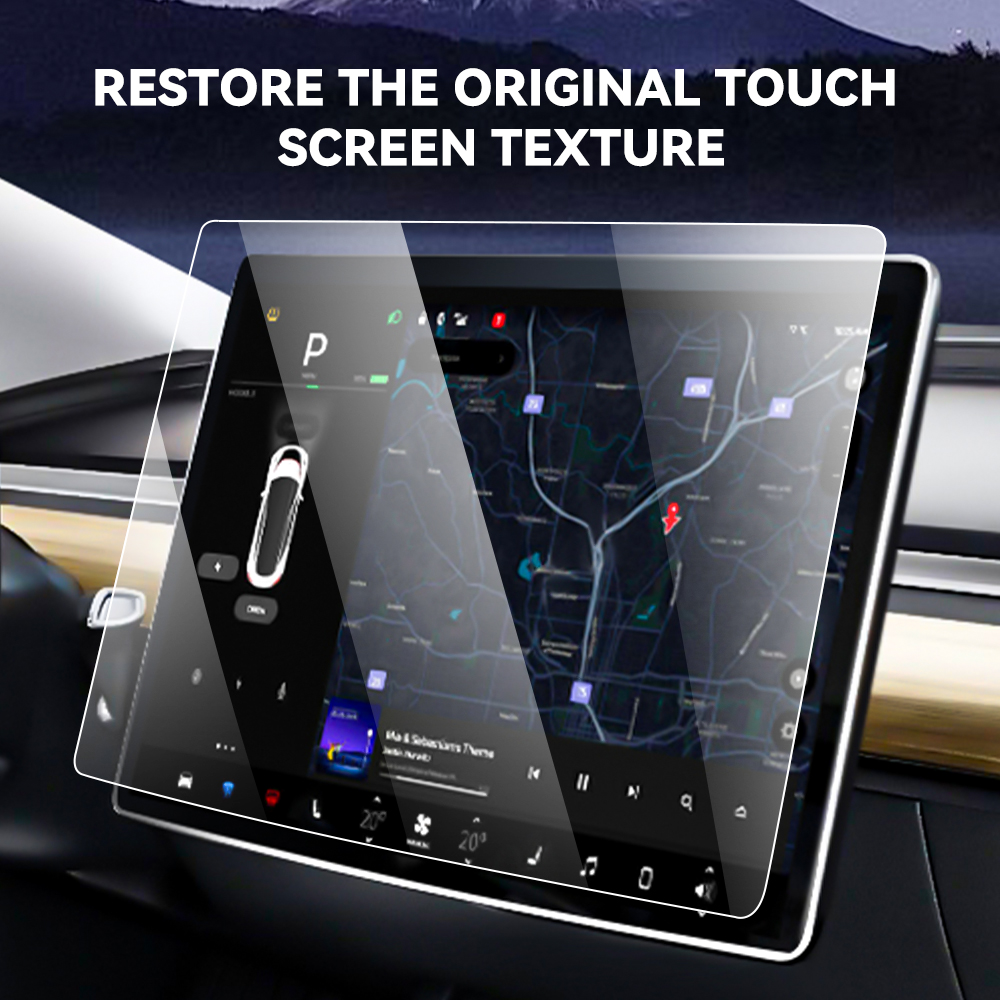 For Tesla Model 3 Y Car Naviga - đánh giá và giá Screen Protector Tempered Glass Console