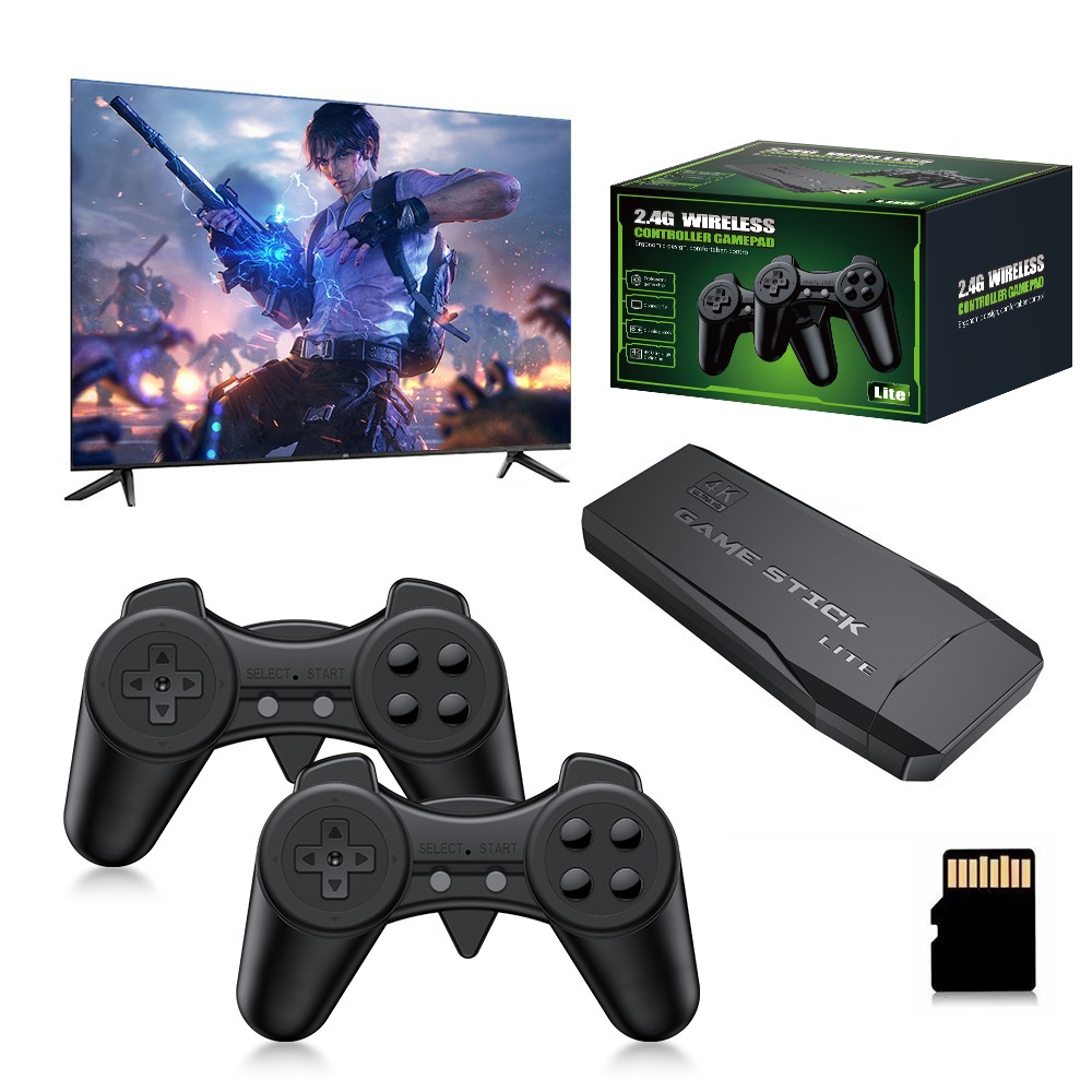 Portable 4K Retro Game Stick C - đánh giá và giá Retro Game Console Hdmi Tv Output