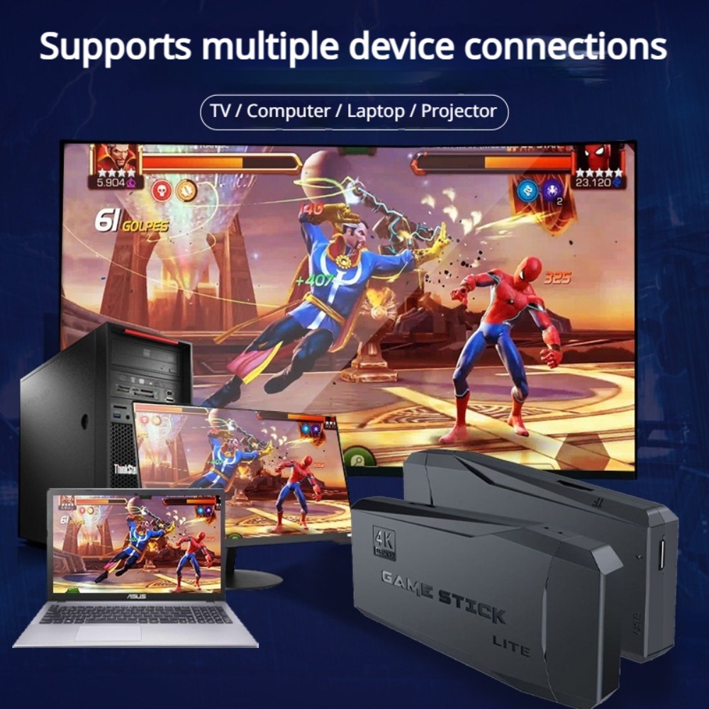 Portable 4K Retro Game Stick C - đánh giá và giá Retro Game Console Hdmi Tv Output