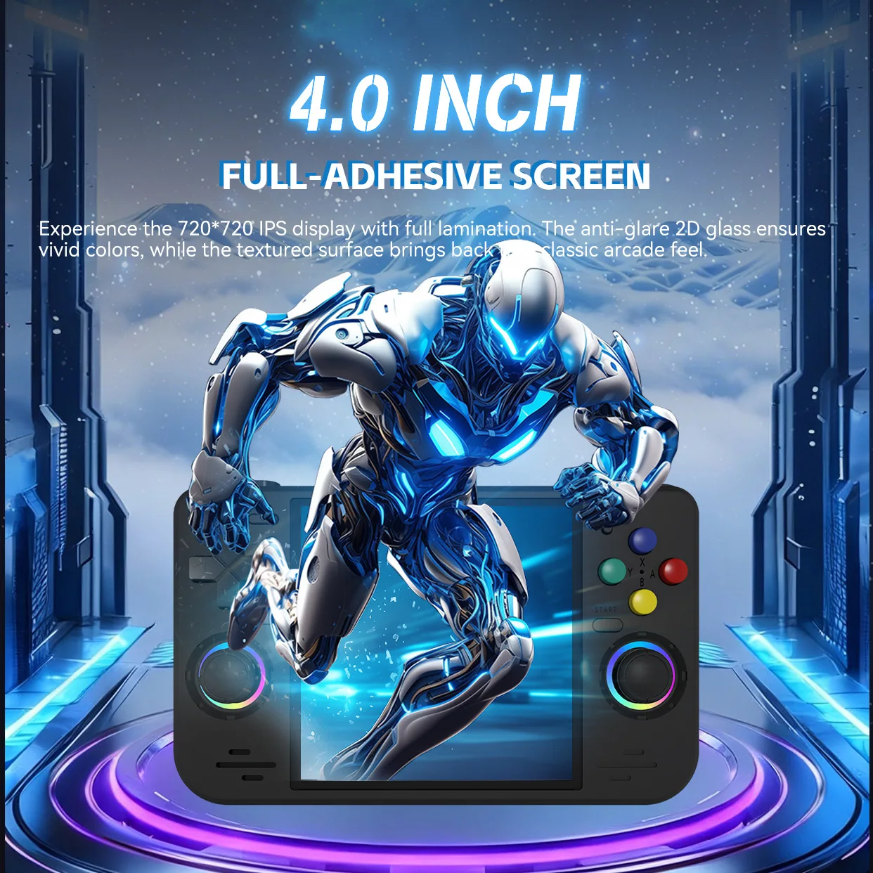 RF40H Handheld Game Console 4- - đánh giá và giá Open Source Retro Game Console 4 Inch