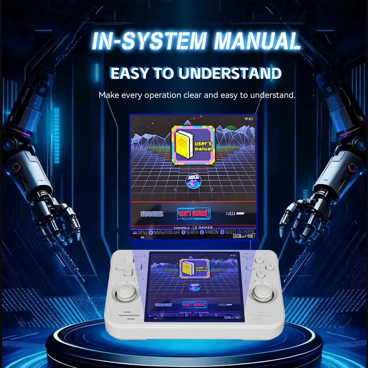 RF40H Handheld Game Console 4- - đánh giá và giá Open Source Retro Game Console 4 Inch