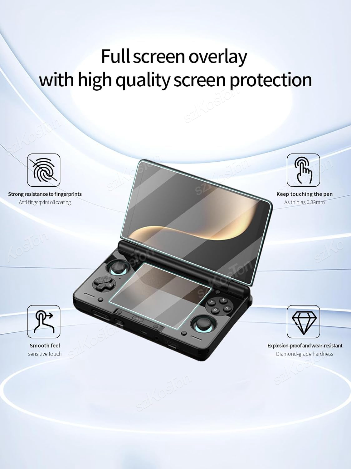Miếng dán màn hình cường lực 2 - đánh giá và giá Screen Protector Tempered Glass Console