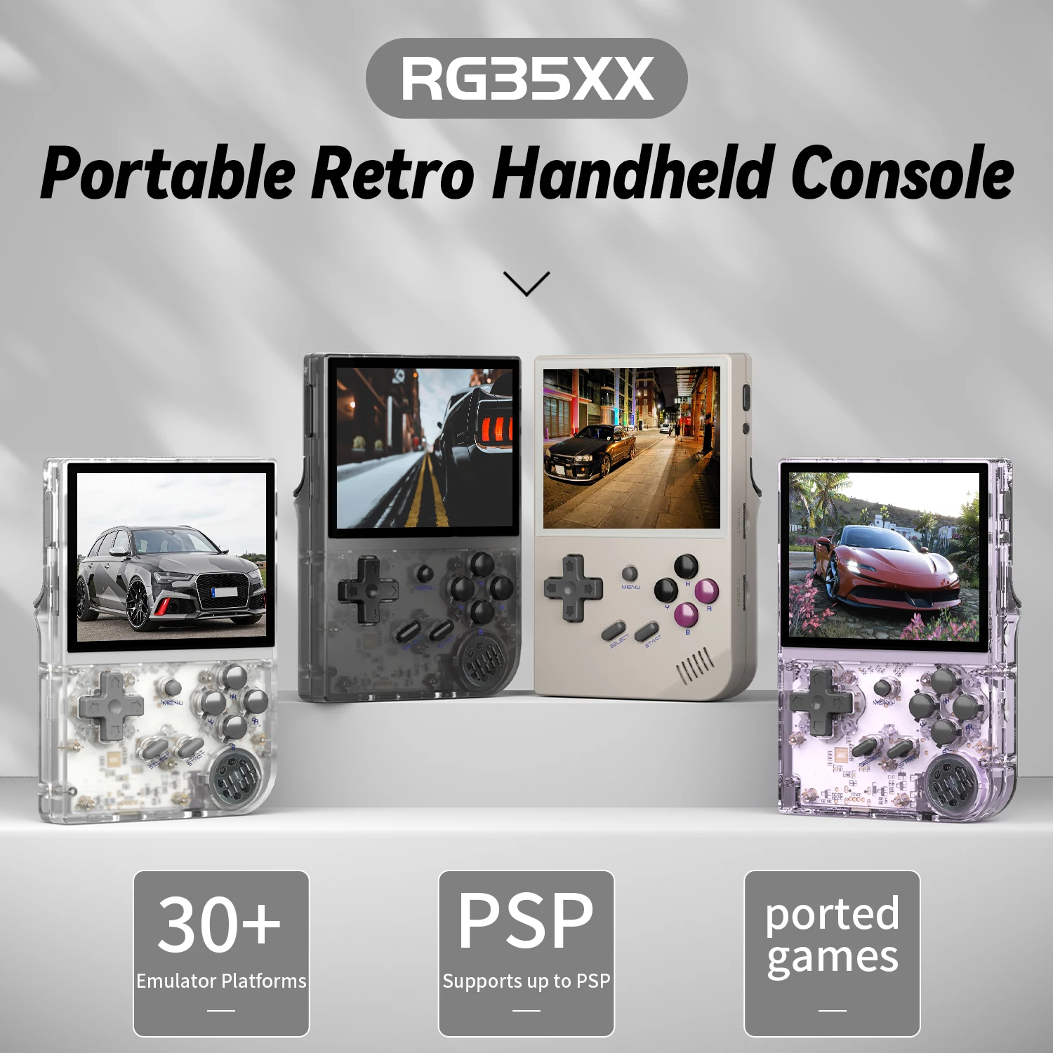 RG35XX Handheld Game Console L - đánh giá và giá Retro Handheld Console Linux Ips Screen