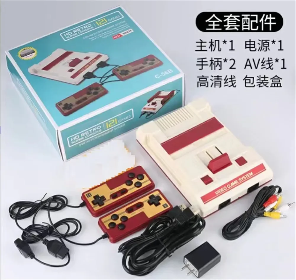 HOT 8bit C-56 Retro AV/HDMI ou - đánh giá và giá Retro Game Console Hdmi Tv Output