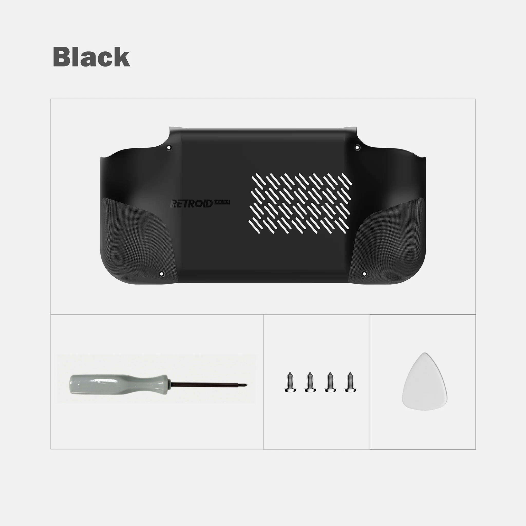 Retroid Pocket Nova DIY Mod Ki - đánh giá và giá Replacement Buttons Dpad Shell Mod