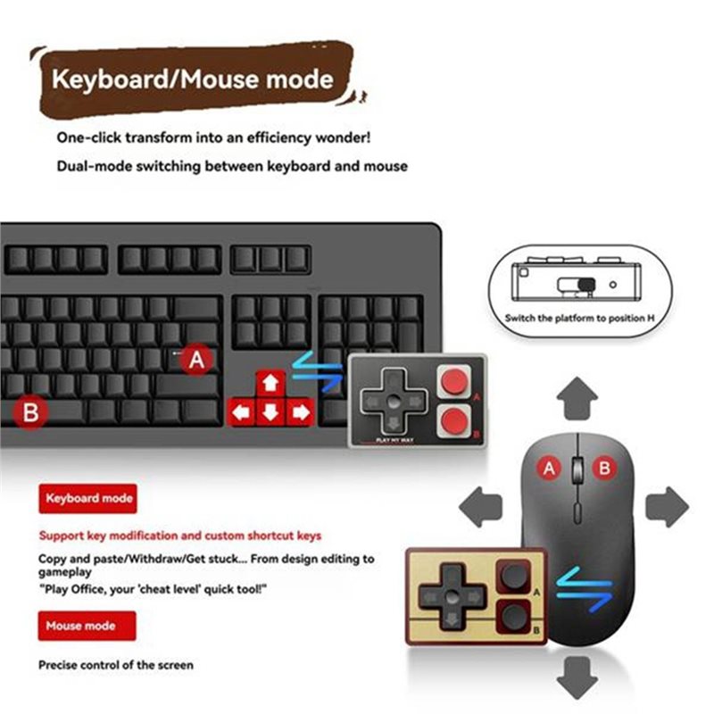 Y44A Bluetooth Mini Game Contr - đánh giá và giá Wireless Retro Controller Bluetooth Gamepad