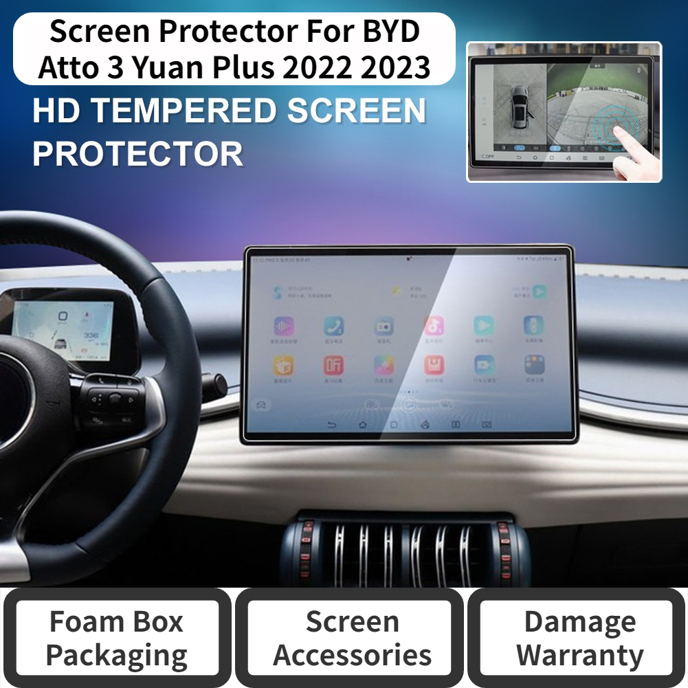 Touch Screen Protector For BYD - đánh giá và giá Screen Protector Tempered Glass Console