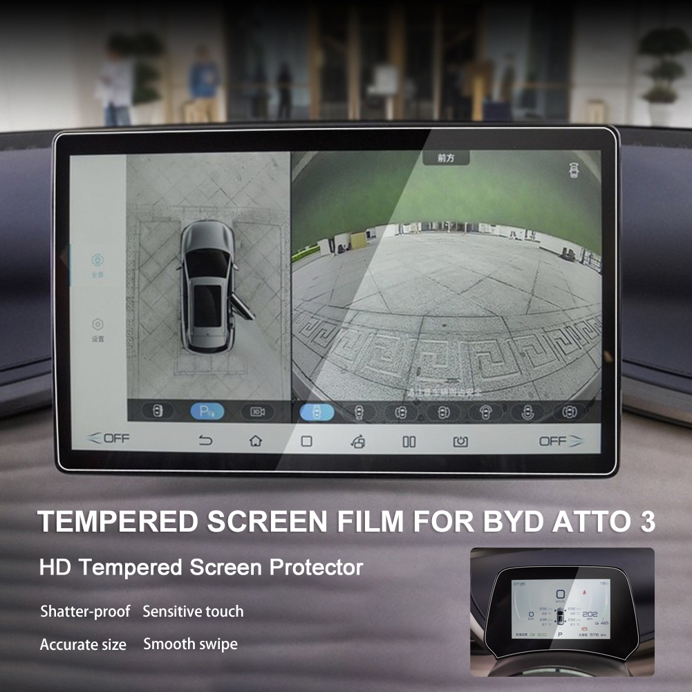 Touch Screen Protector For BYD - đánh giá và giá Screen Protector Tempered Glass Console