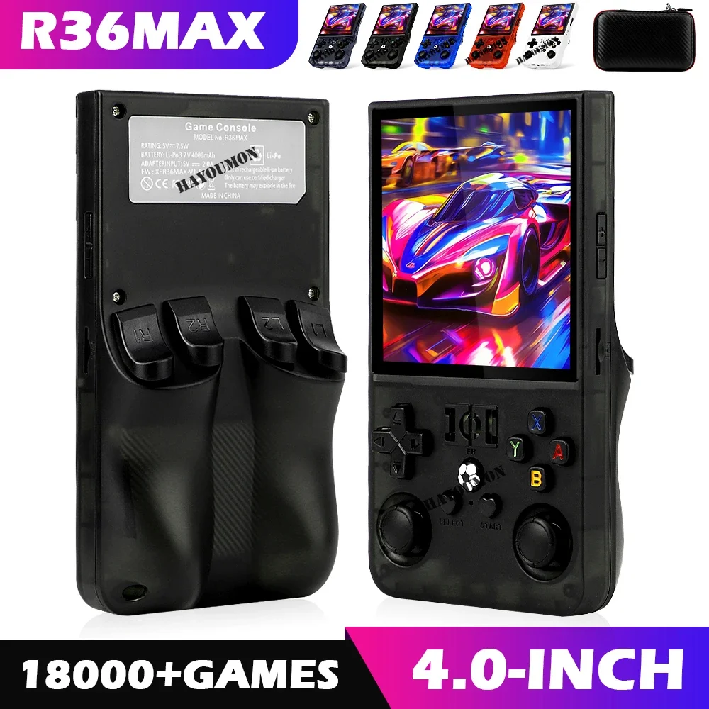 NEW R36MAX Handheld Retro Game - đánh giá và giá Retro Handheld Console Linux Ips Screen