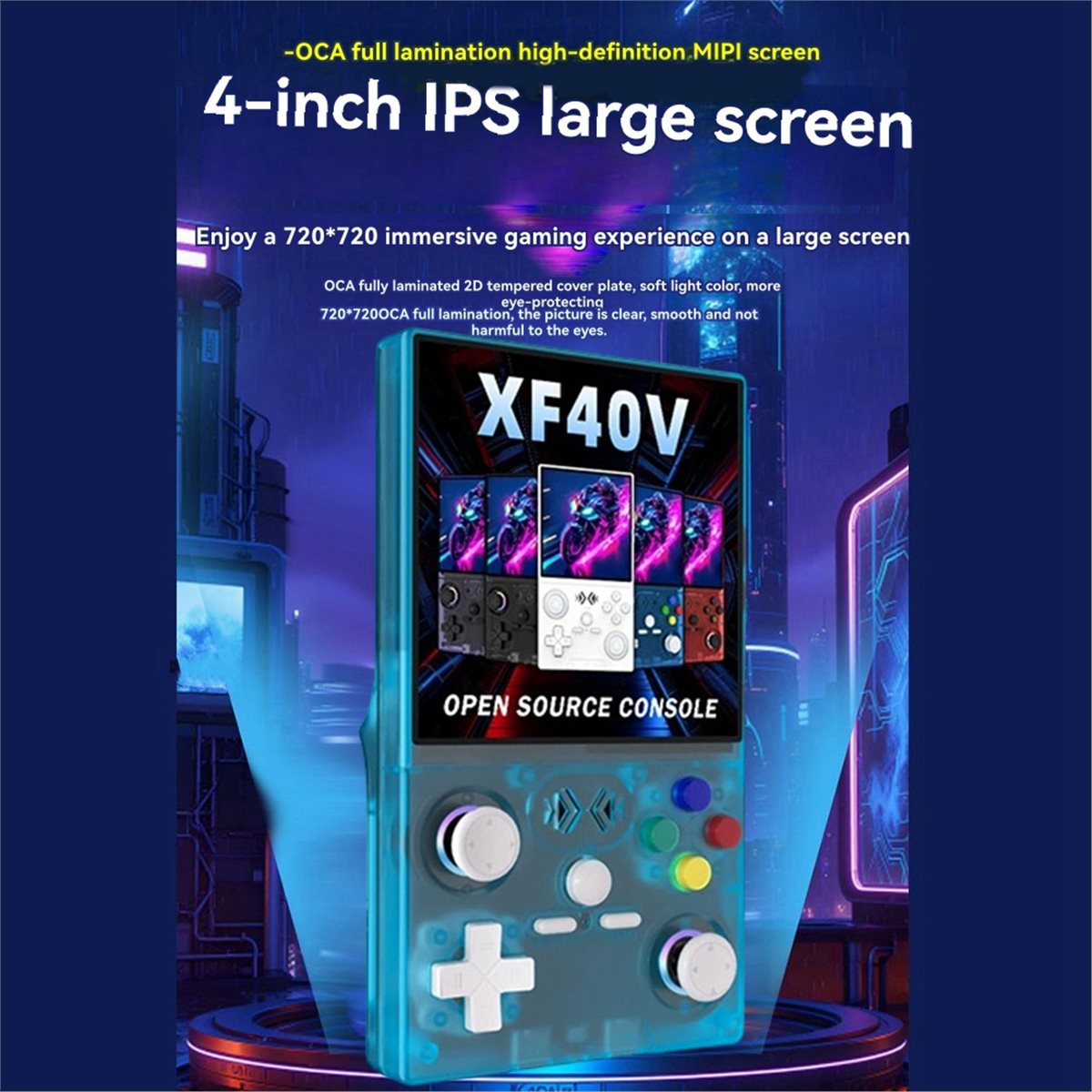 A86G NEW XF40V Retro Handheld  - đánh giá và giá Retro Handheld Console Linux Ips Screen
