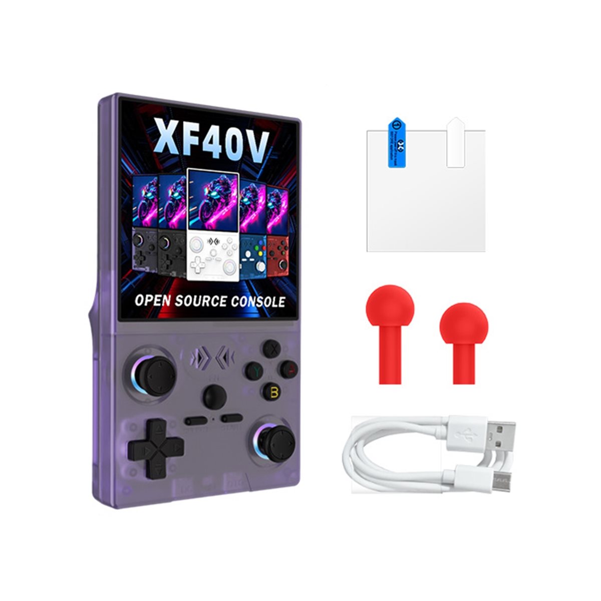 A86G NEW XF40V Retro Handheld  - đánh giá và giá Retro Handheld Console Linux Ips Screen