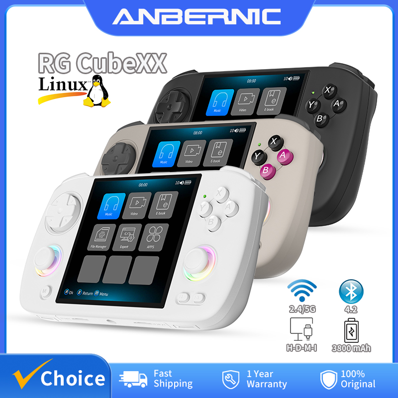 ANBERNIC RG Cubexx Retro Handh - đánh giá và giá Retro Handheld Console Linux Ips Screen