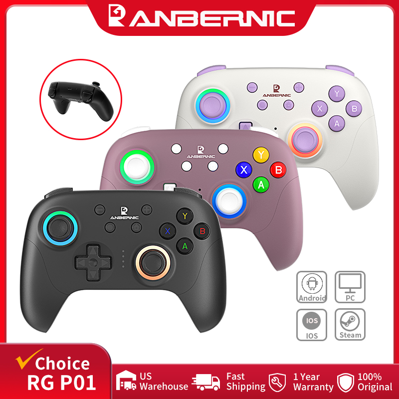 ANBERNIC RG P01 Retro Games Co - đánh giá và giá Wireless Retro Controller Bluetooth Gamepad