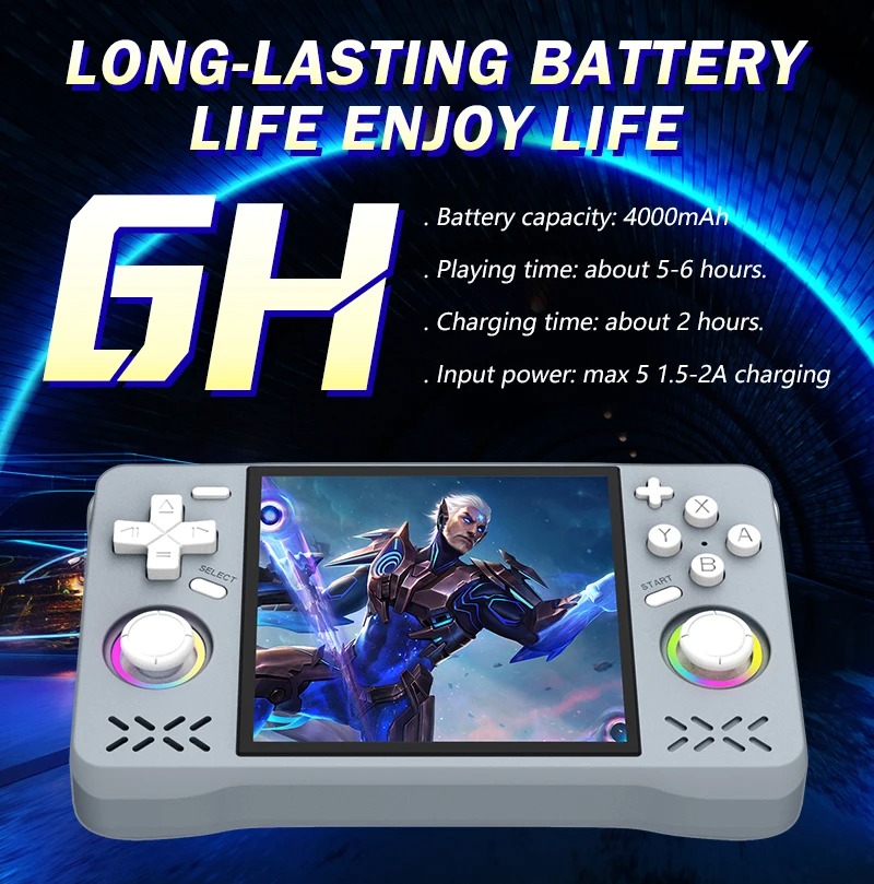 FLLAPT 20000+games XF40H Open  - đánh giá và giá Open Source Retro Game Console 4 Inch