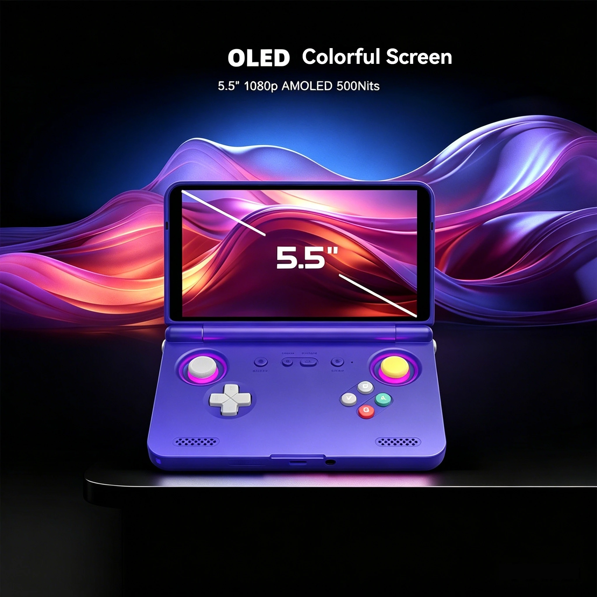 AMPOWN Retroid Pocket Flip2 Ha - đánh giá và giá Android Retro Gaming Handheld Oled